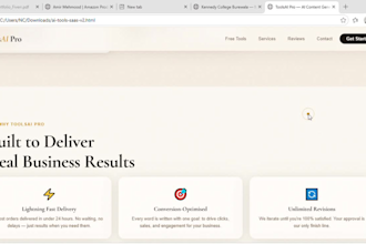 design a modern responsive website for your business