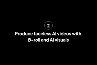 create faceless ai shorts for tiktok, youtube shorts and reels