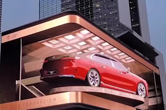 3d billboard animation 3d anamorphic animation led screen display 3d video ads