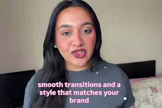 edit instagram reels and tiktoks with your content