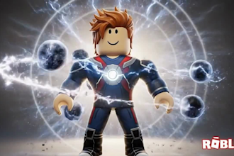 animate roblox character, studio combat, 3d animation, vfx, and