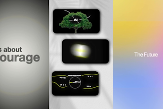 do high end video editing and custom motion graphics