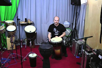 record live afro latin percussion congas bongos cajon djembe for your song