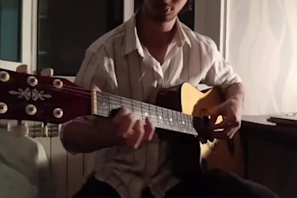teach you guitar from beginner to intermediate level