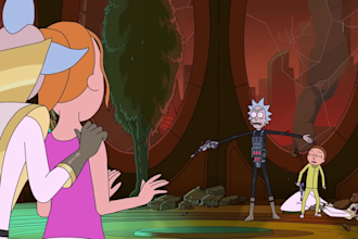 do rick and morty style animation, simpsons animation, bojack horseman animation