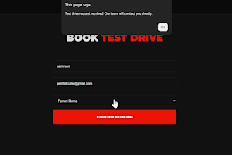 design responsive landing page or modern web layout