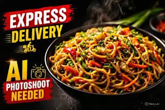 create realistic ai food photography and restaurant menu