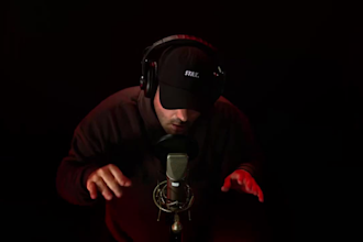 be your male rapper, rap vocalist, ghostwriter rapper, UK rapper, rap songwriter