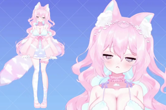 design rig live2d vtuber model vtube studio anime avatar vtuber rigging
