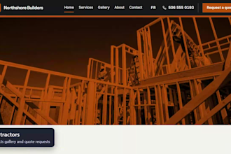build a bilingual small business website with online booking
