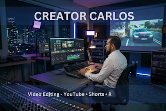 edit engaging youtube videos and social media shorts