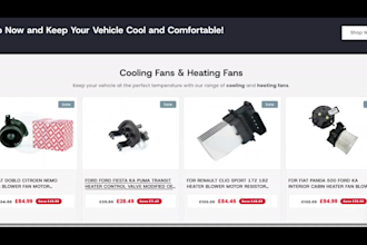 build auto part website, automobile store, automotive website, car parts website