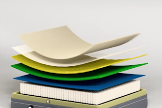 create photorealistic 3d renders of your mattress layers