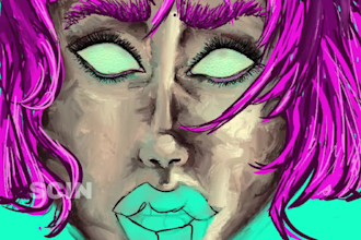 create freehand digital artwork for your project