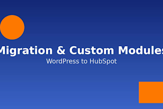 develop custom hubspot cms website, blog, landing page