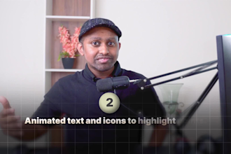 edit your youtube talking head video