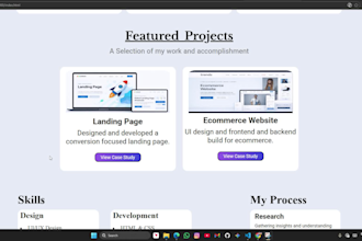 build a responsive HTML CSS landing page or fix CSS bugs
