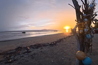 shooting videos surrounding scenery at songkhla thailand