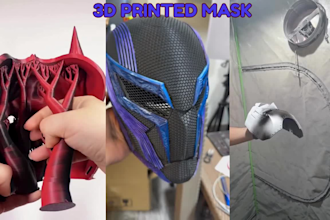 sculpt 3d mask 3d helmet cosplay mask cosplay armor 3d print and paint mask