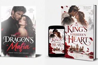 design dark romance, mafia romance and fantasy book covers for KDP