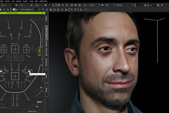 optimized avatar for vtube,livelink face,lipsync,viseme,arkit52,vrm motion,rig3d