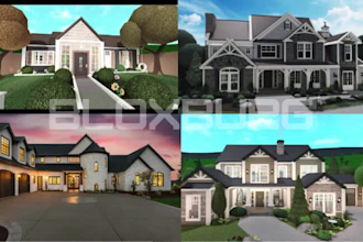 build you a professional bloxburg house hotel mansion