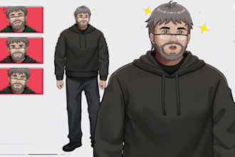 design and rig quality nsfw vtuber live 2d vtuber model anime vtuber commission