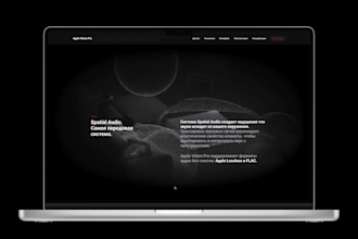 design modern landing page