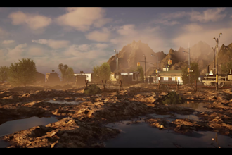 do cinematic lighting and rendering for your 3d game environment