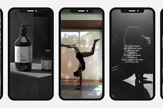 create faceless aesthetic ugc videos and voiceover for wellness brands