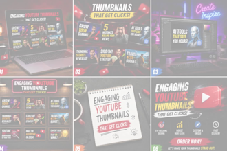 design engaging youtube thumbnails that get clicks