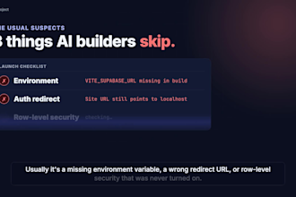 fix, secure and deploy your lovable, base44 or replit app to production