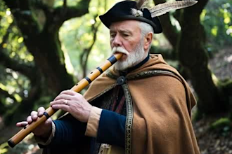 produce authentic irish celtic music or epic sea shanty song
