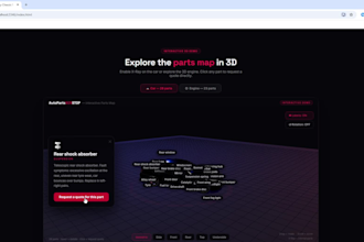 design a modern animated 3d website