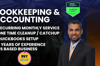 bookkeeping and quickbooks online cleanup and reconciliation
