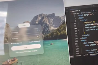 create a responsive contact form using HTML and CSS