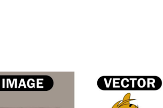 manual vector tracing , convert image to vector , svg design