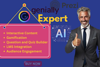 video professional design instructional design powerpoint design using genially