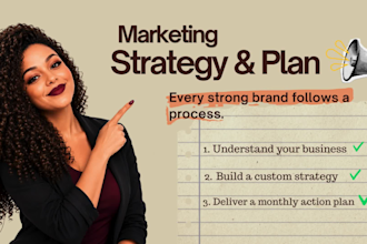 create a marketing strategy and action plan that works for your brand