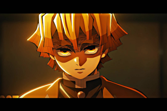 create a fast paced anime amv edit with sfx and vfx