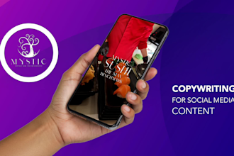 be your conversion focused social media copywriter