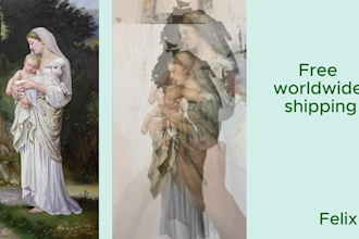 paint a handmade oil painting replica on canvas