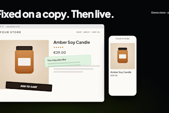 fix shopify bugs, customize your theme and speed optimize your store