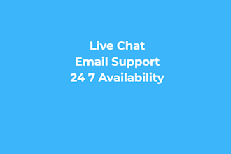 customer support chat agent fast response service