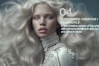 professionally upscale your image