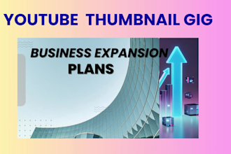 design professional youtube thumbnail design