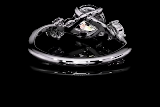 do cad model jewelry design ring model cnc laser engraving stl with rendering