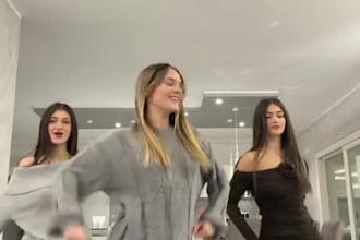 tik tok dance shuffle dance group dance on your song