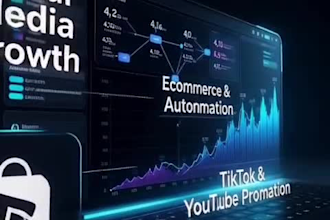do ai automation, social media growth, graphic design and ecommerce services