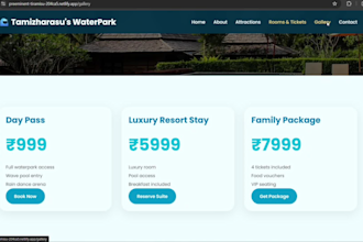 build a modern responsive business website with me